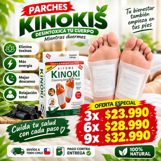 🔥 Parches Kinokis para pie