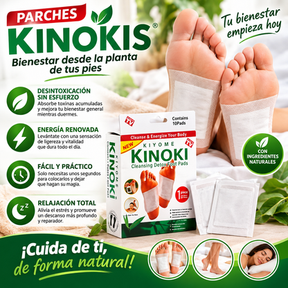 🔥 Parches Kinokis para pie