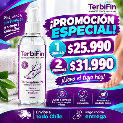 Terbifin Poder Antimicótico 💪 | Cuidado Intensivo para tus Pies